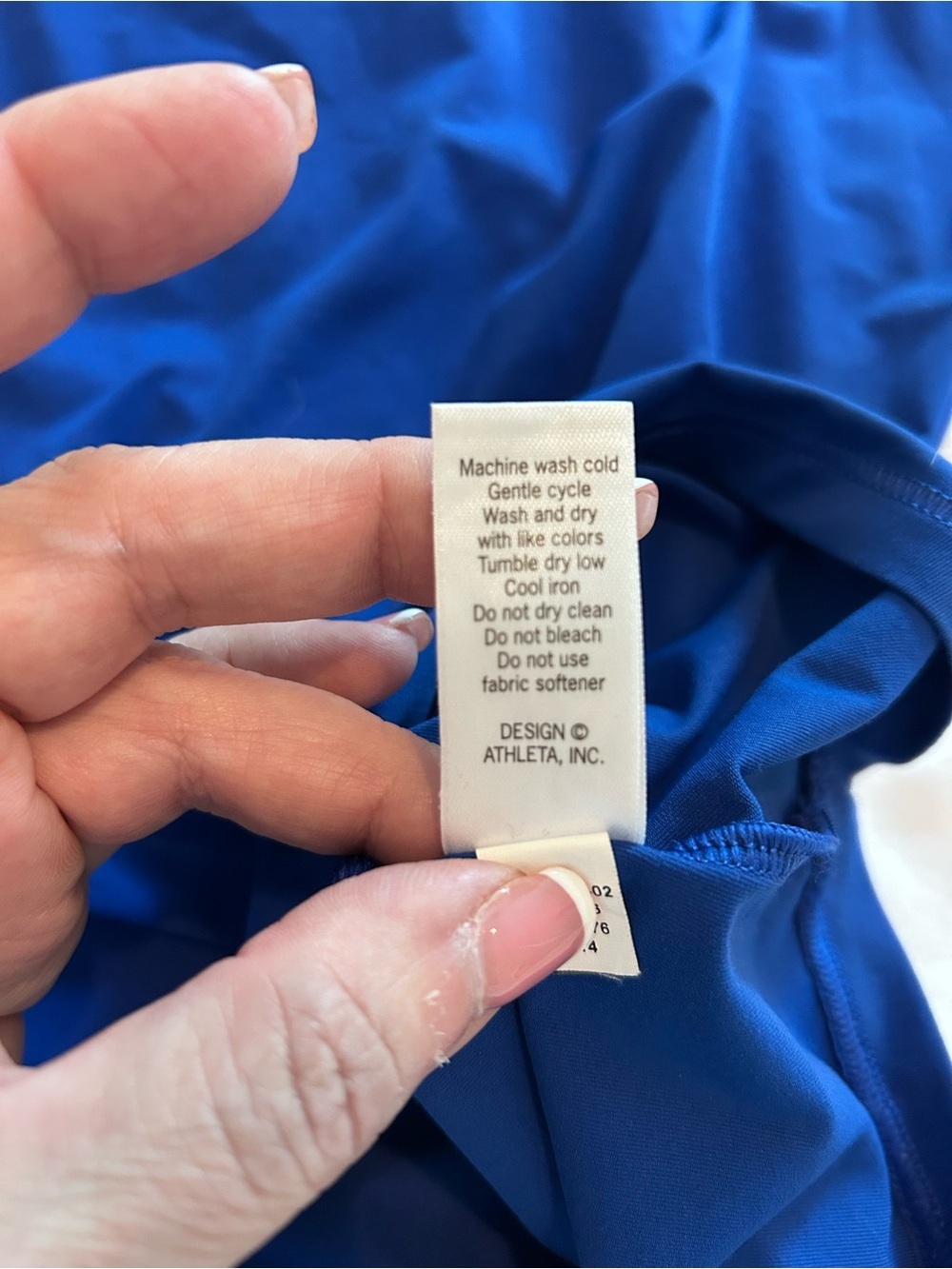 Athleta Rally Up Racerback Tank in Cobalt Blue Size S - Picture 6 of 6